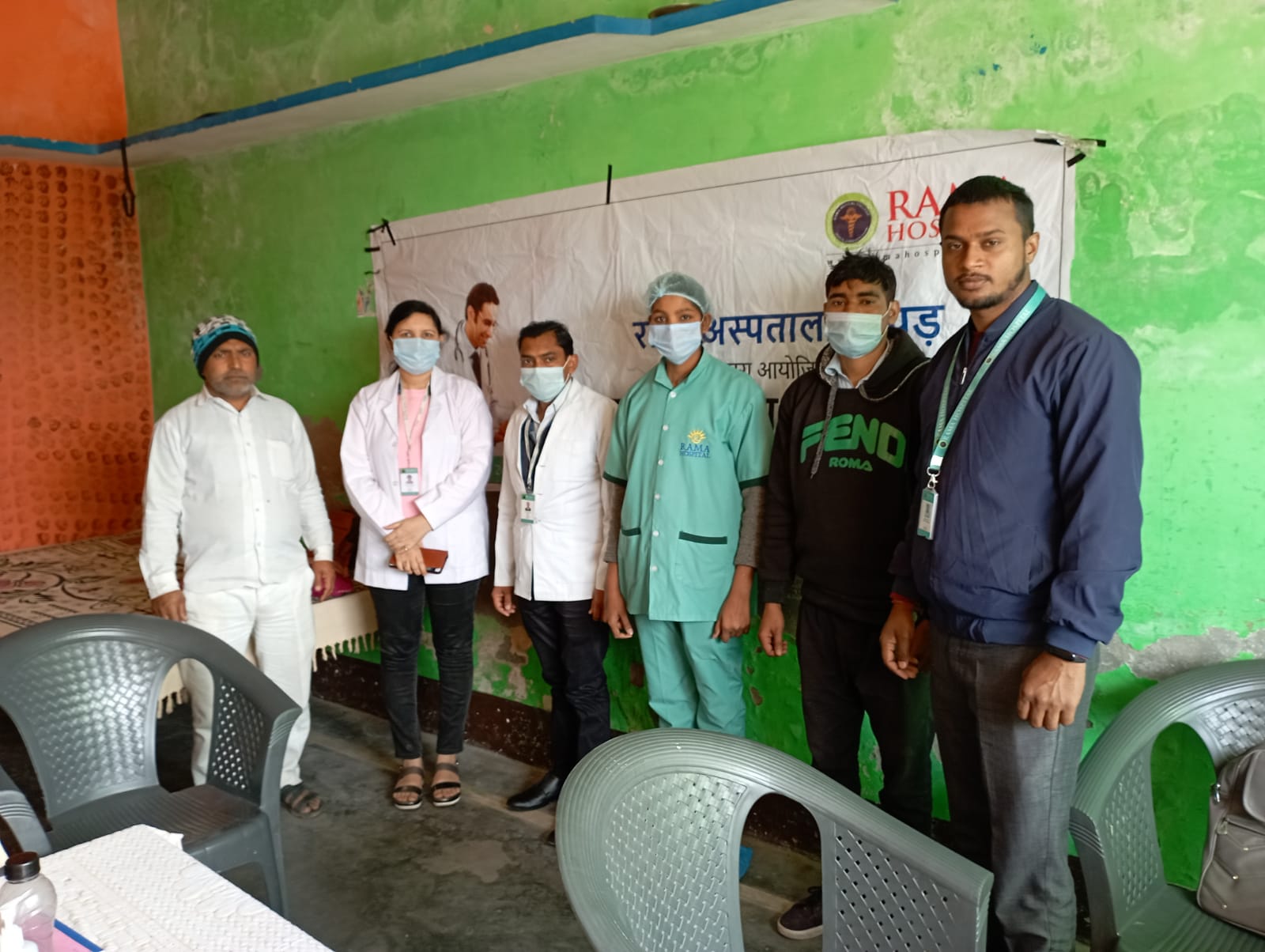 Health Check Up Camp - Village Kamalpur